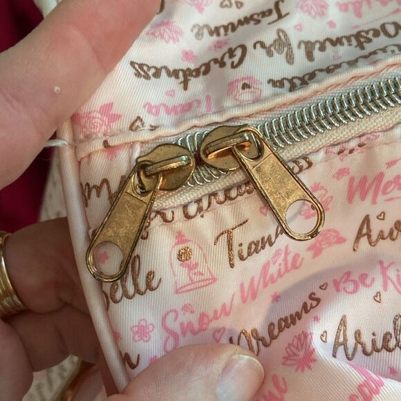 Disney Parks Pink Cinderella Belle Princess Small Overnight Duffle Bag - Picture 7 of 12